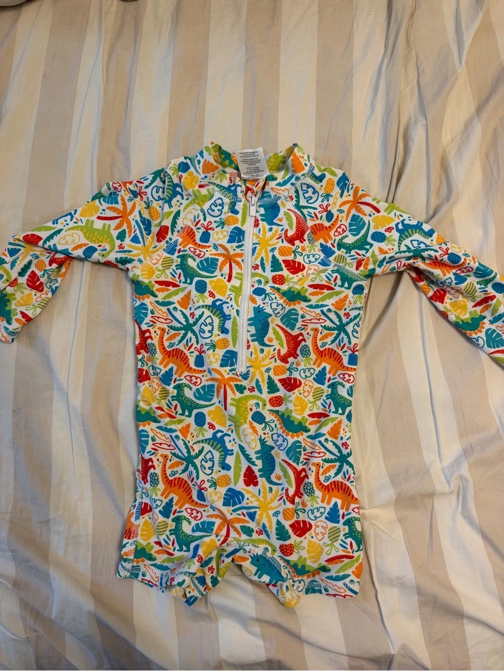 Bundle of 2 toddler swim suits - boy or girl  2T Hanna Andersson and Floatimini